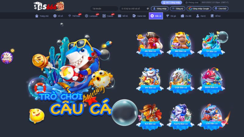 Hiểu về trò chơi Bắn cá s66casino